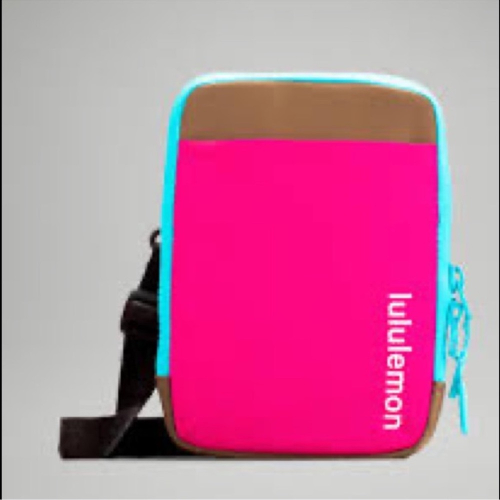 Lululemon pink crossbody bag